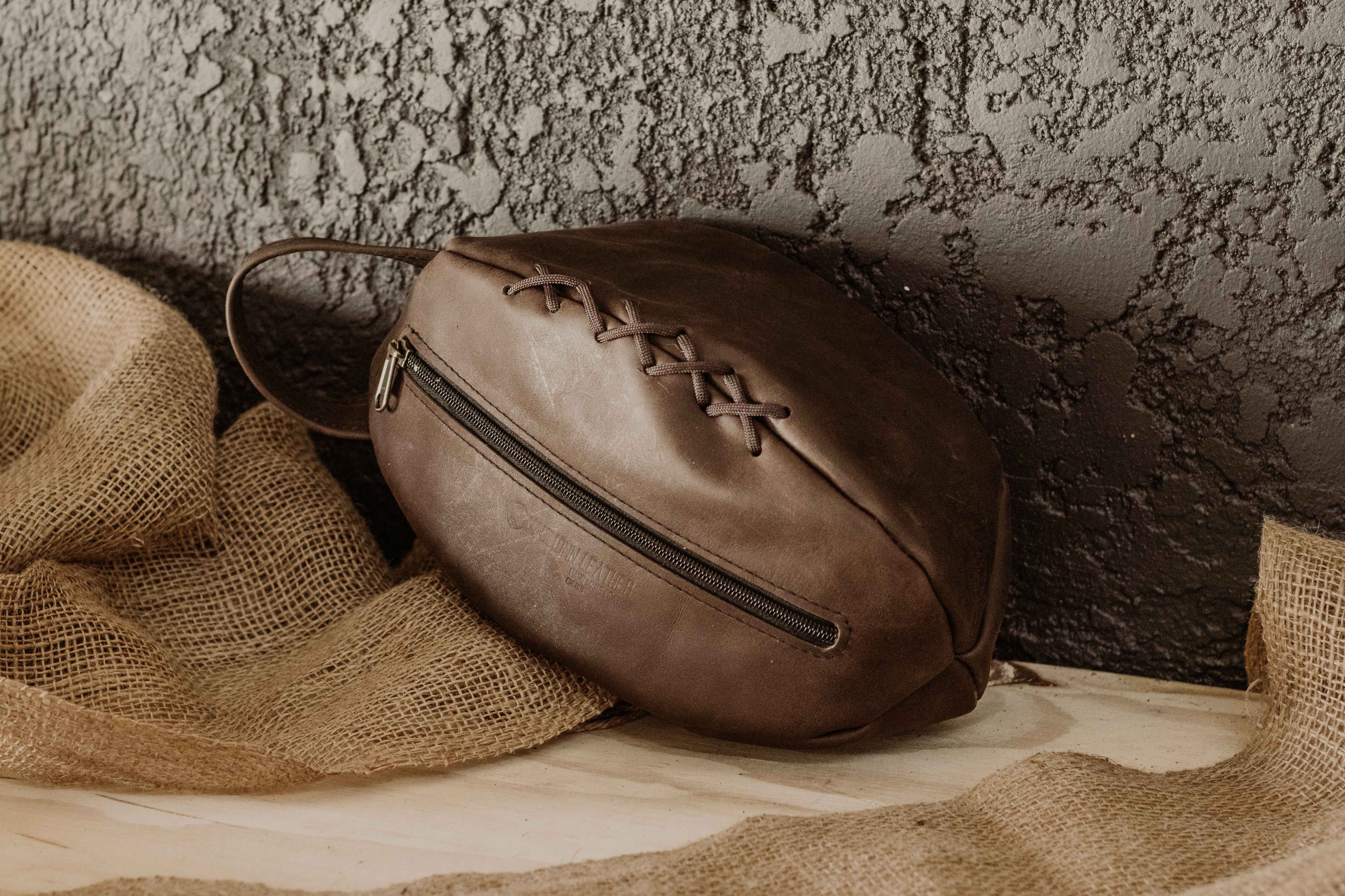 Rugby Ball Toiletry Bag