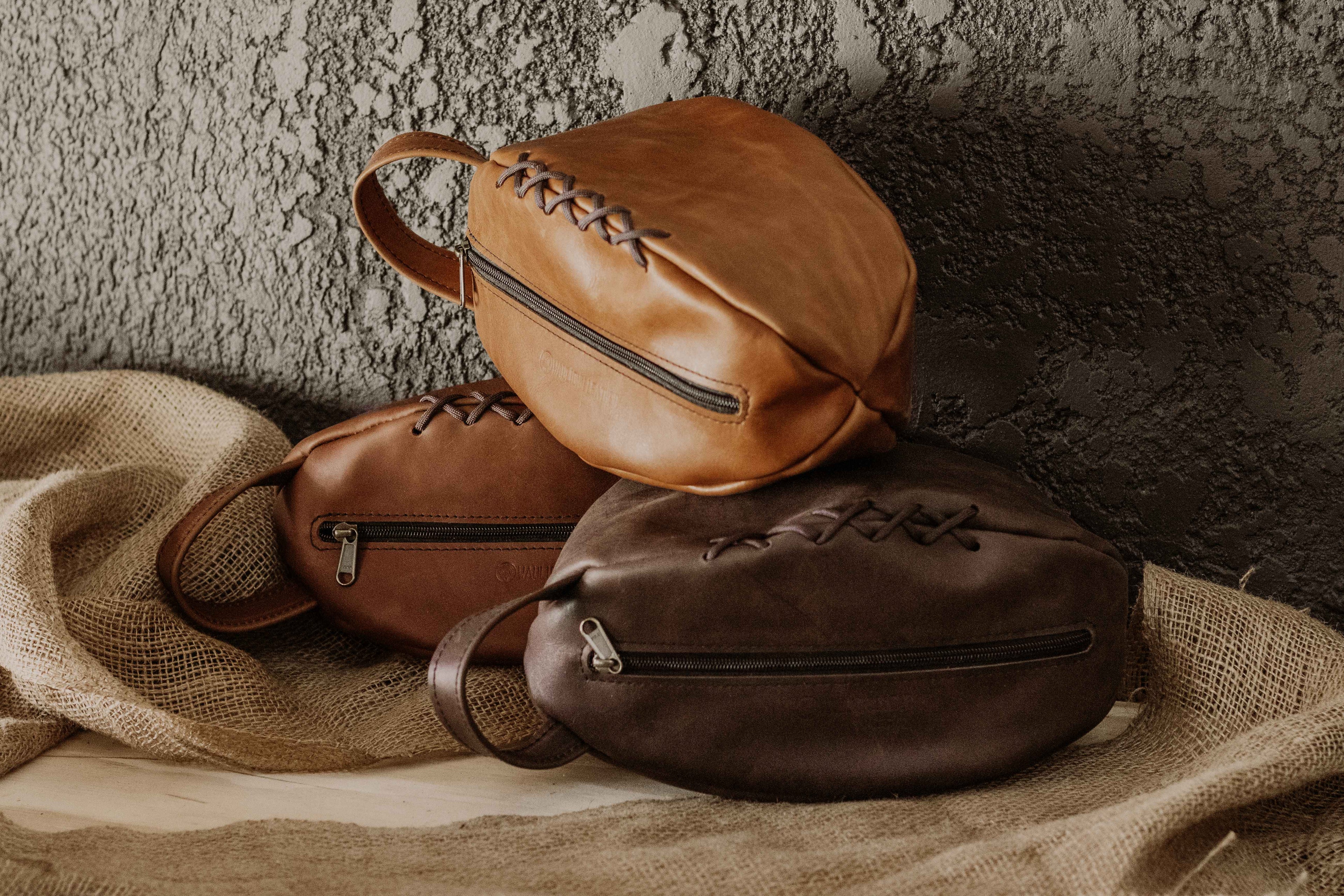 Rugby Ball Toiletry Bag