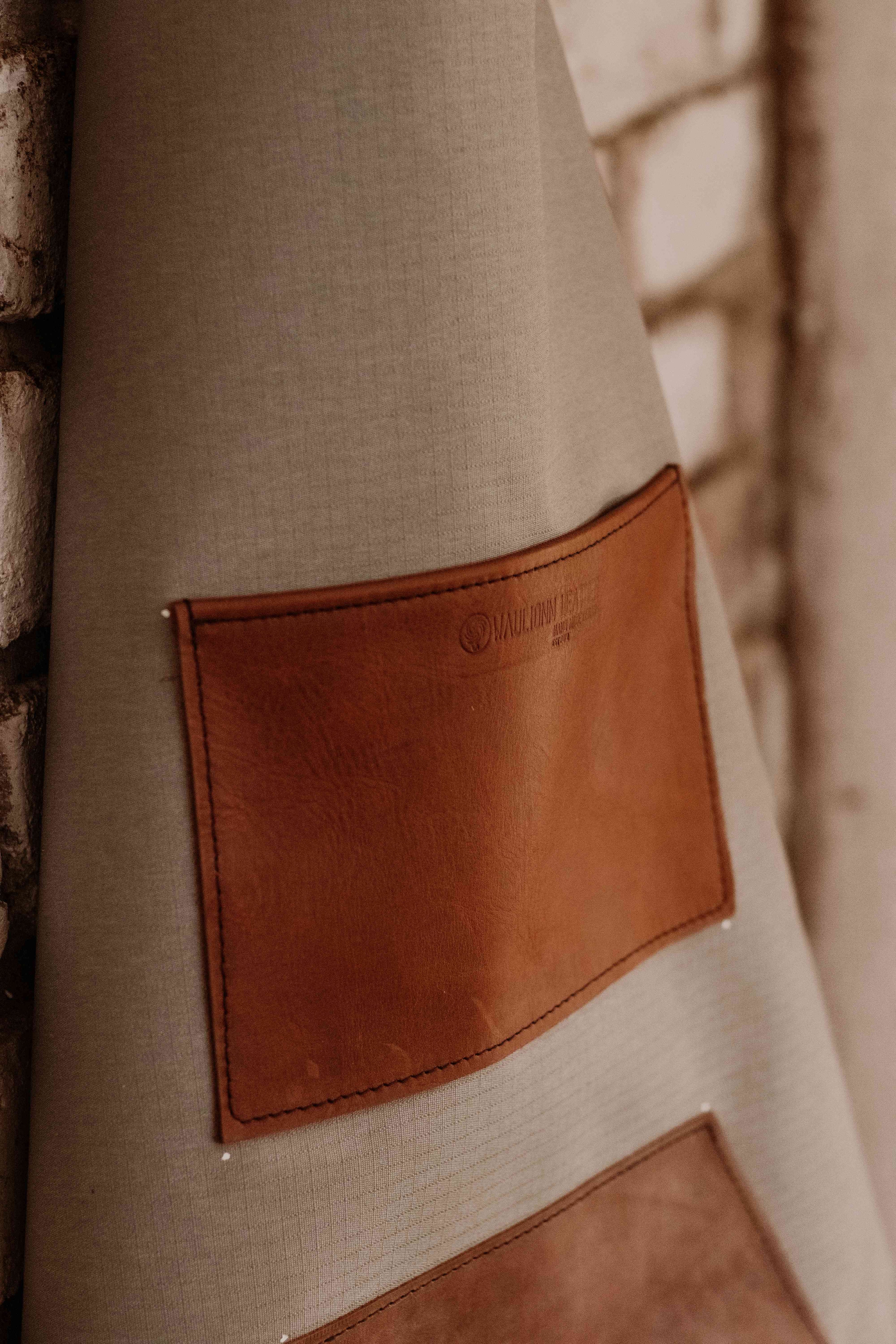 Leather & Ripstop Canvas Apron